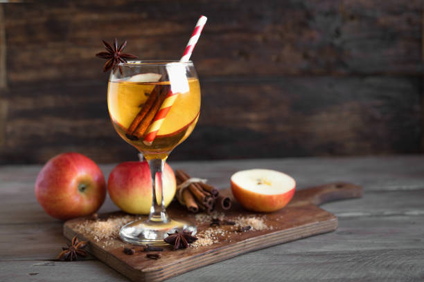 Recettes de cocktails originaux à base de jus de pomme