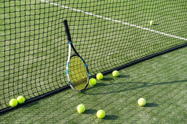 Construction d'un court de tennis à Saint-Raphaël