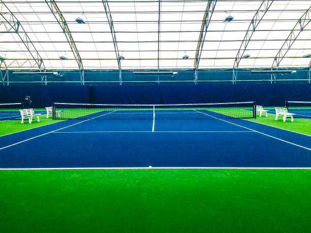 Construction d'un court de tennis à Saint-Raphaël