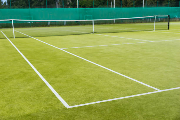 Comment préparer le sol pour une construction court de tennis en gazon synthétique à Chartres ?